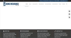 Desktop Screenshot of bondins.com